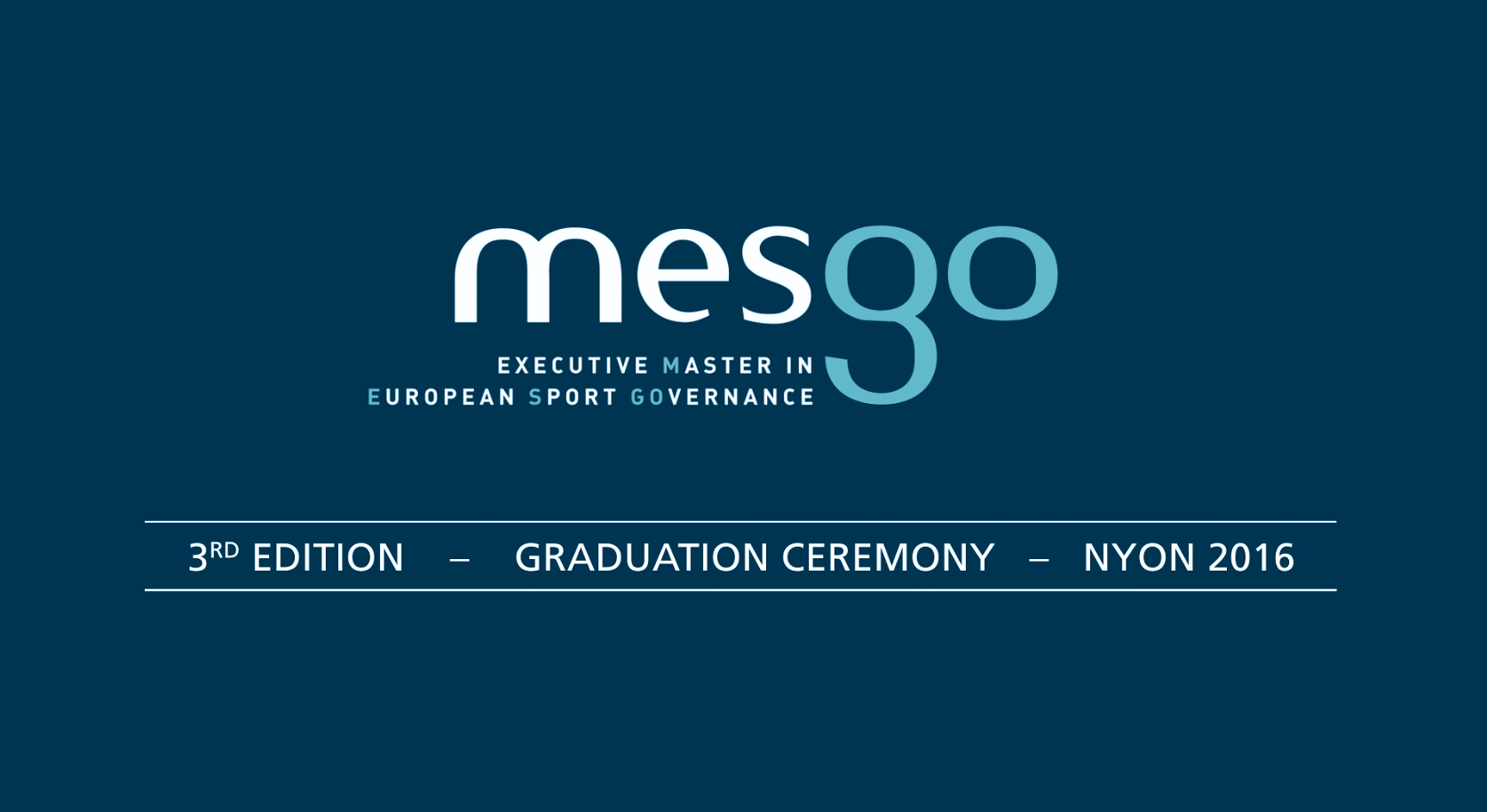 MESGO-Ceremonie