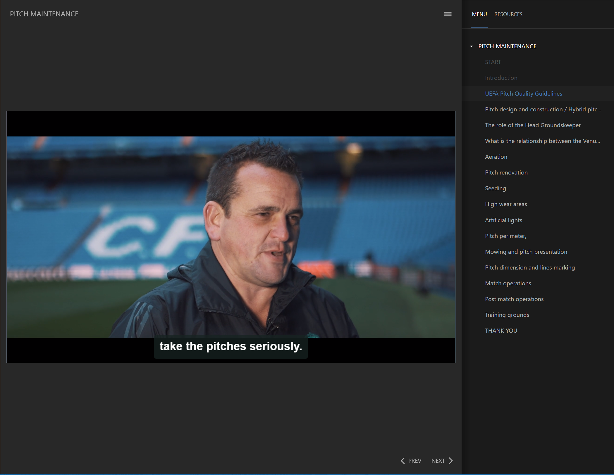 pitchmaintenanceinterface